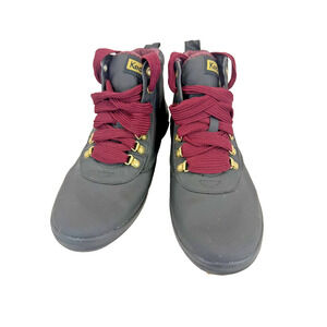 Keds Scout Boot II Women’s 8.5 Black Burgundy Lace Up Ankle Boots WF64288